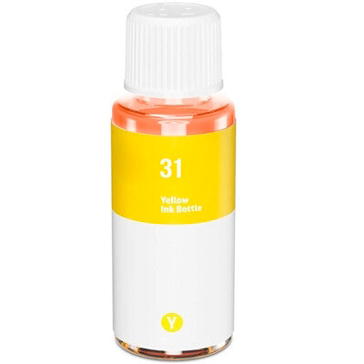 Tinta Compatível HP 31 Amarelo - 1VU28AE