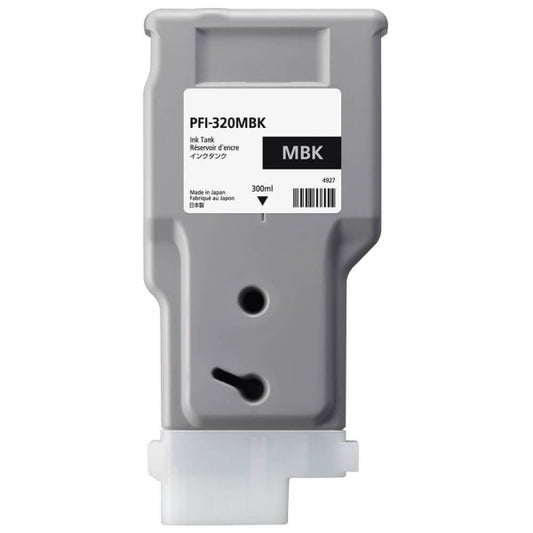 Tinteiro Compatível de Tinta Pigmentada Canon PFI320 Preto Mate - 2889C001