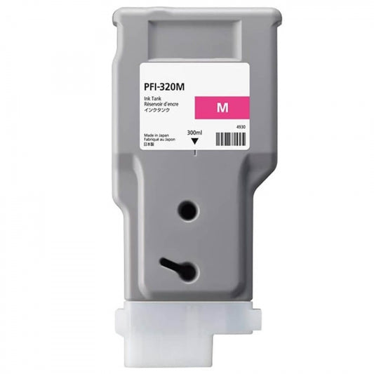 Tinteiro Compatível de Tinta Pigmentada Canon PFI320 Magenta - 2892C001