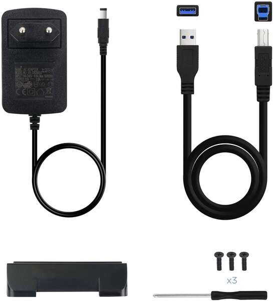 Tooq TQE-3527B Caixa externa HDD 3.5" USB 3.0 SATA