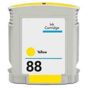 Tinteiro Compatível HP 88XL Amarelo - C9388AE/C9393AE