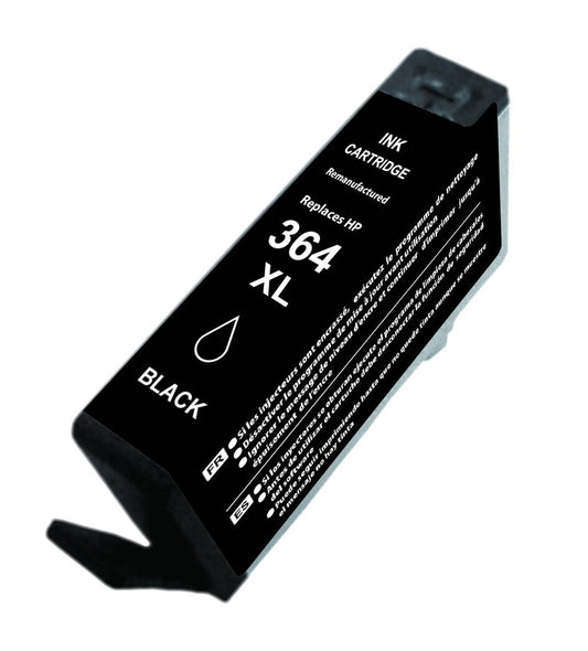 Tinteiro Compatível HP 364XL Preto - CN684EE/CB316EE