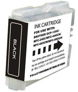 Tinteiro Compatível Brother LC970XL / LC1000XL Preto
