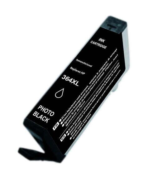 Tinteiro Compatível HP 364XL Preto Fotográfico - CN684EE