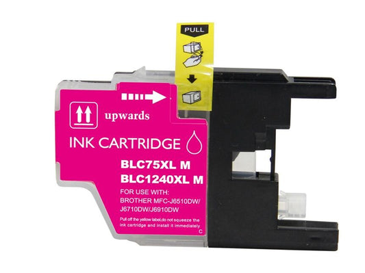 Tinteiro Compatível Brother LC1240XL/LC1220XL/LC1280XL Magenta