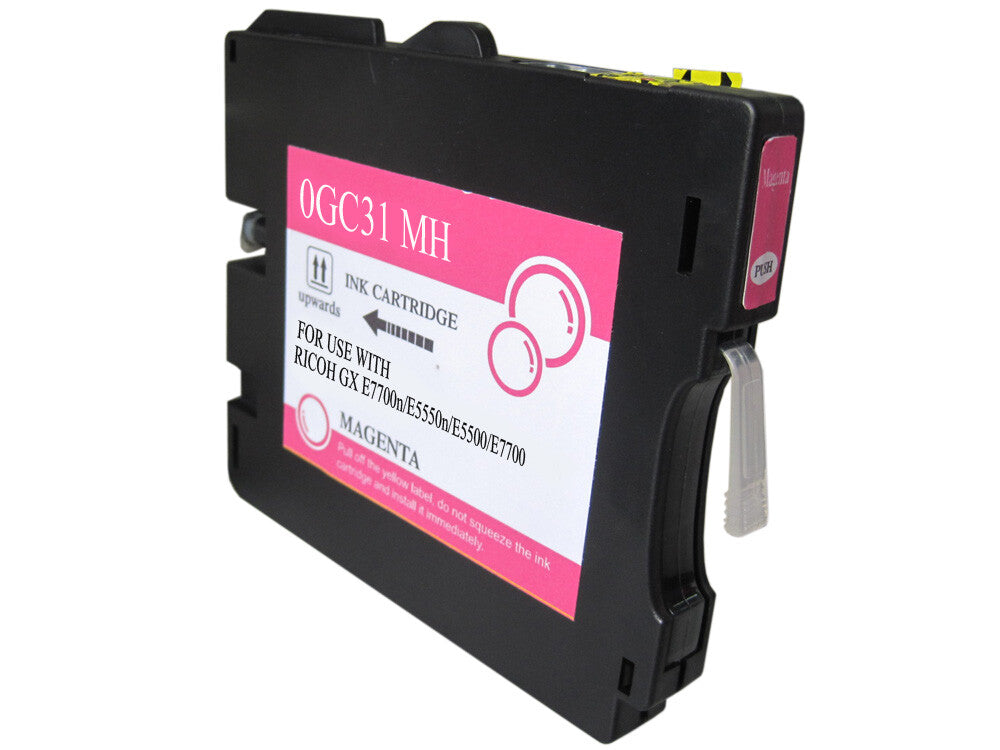 Tinteiro Compatível Ricoh GC31K Magenta Tinta Pigmentada - 405690/405703