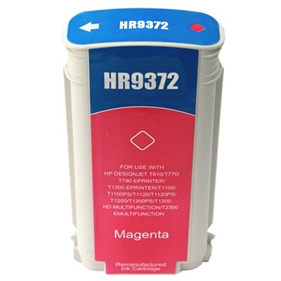 Tinteiro Compatível HP 72 Magenta - C9372A