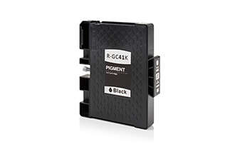 Tinteiro Compatível Ricoh GC41 Preto Tinta Pigmentada - 405765/405761