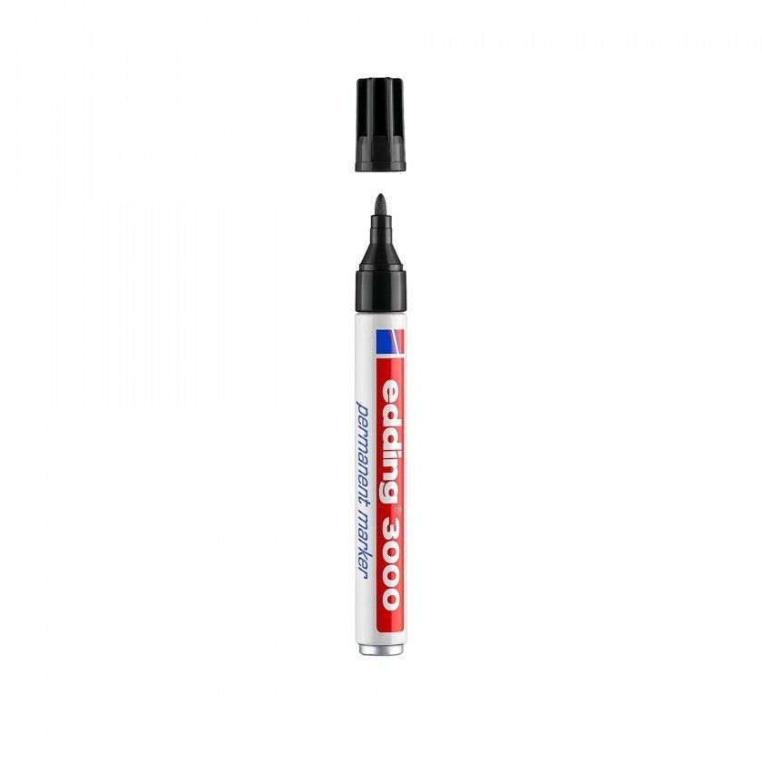 Marcador Permanente Edding 3000 Preto