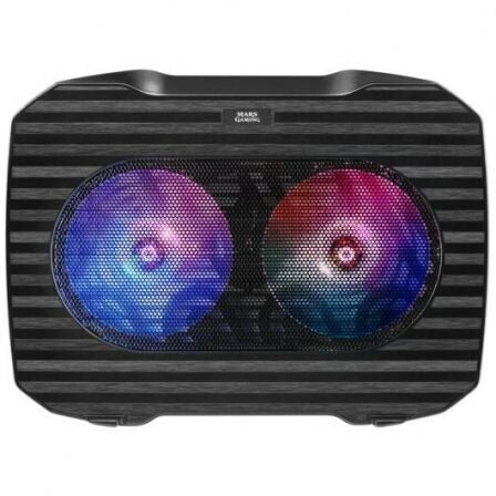 Base De Refrigeração Mars Gaming MNBC0 2x Ventoinhas C/ Luz