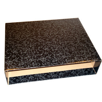 Caixa p/ Pasta Arquivo L40 Cartão Micro 310x290 Preto