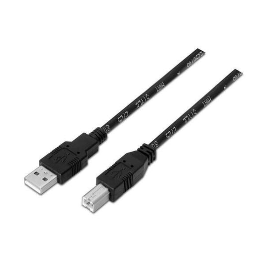 Cabo de Impressora USB 2.0 Aisens A101-0006 USB-A para USB-B 1.8m