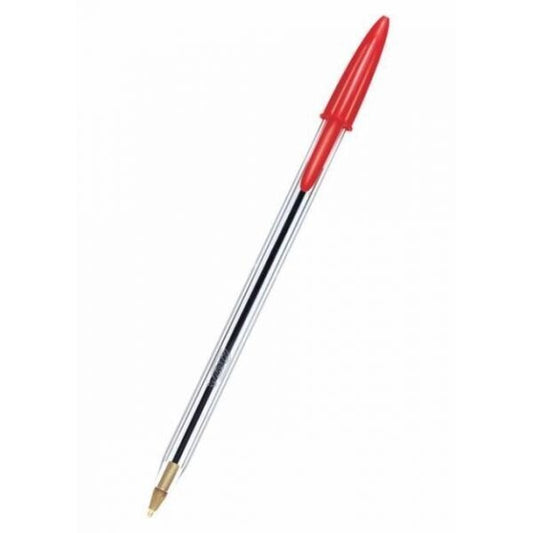 Esferográfica Ball Point BIC Cristal Vermelha 1 unidade