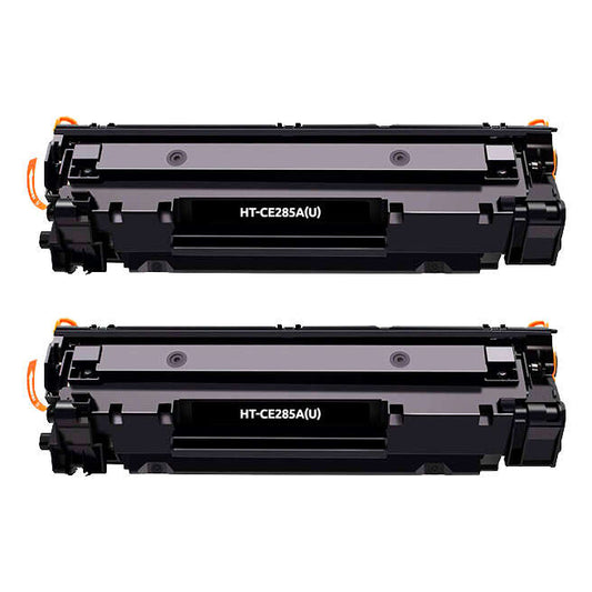 Pack 2 Toners Compatível HP CE285A/CE278A/CB435A/CB436A Preto - 85A/78A/35A/36A