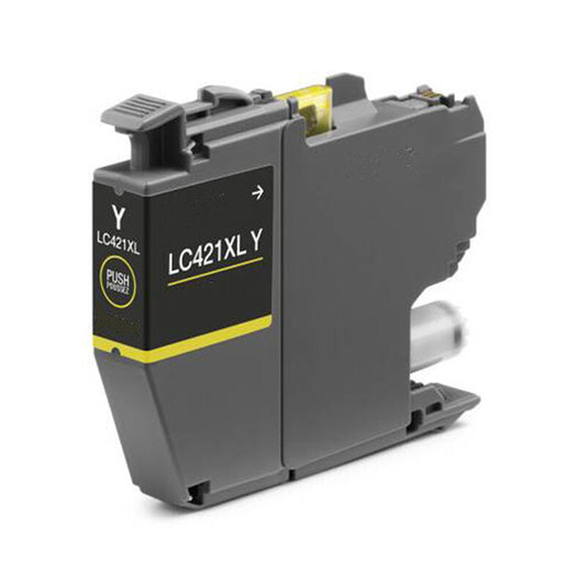 Tinteiro Compatível Brother LC421XL Amarelo - LC421XLY