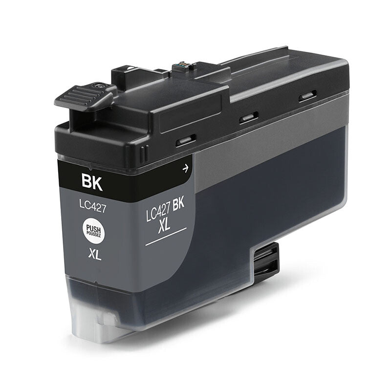 Tinteiro Compatível de Tinta Pigmentada Brother LC427XL Preto - LC427XLBK