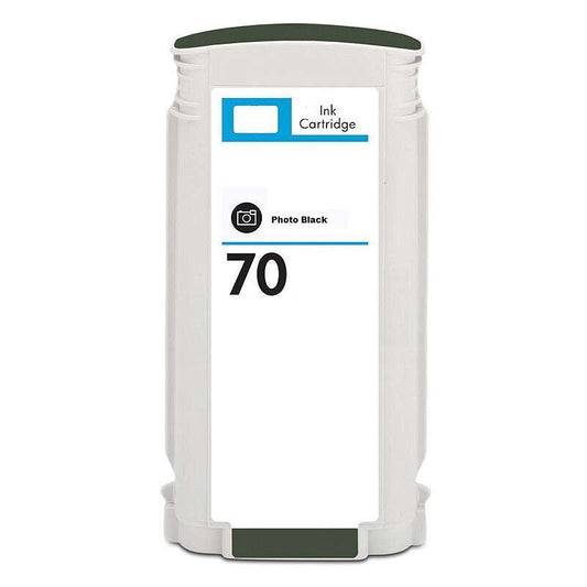 Tinteiro Compatível de Tinta Pigmentada HP 70 Preto Fotográfico - C9449A