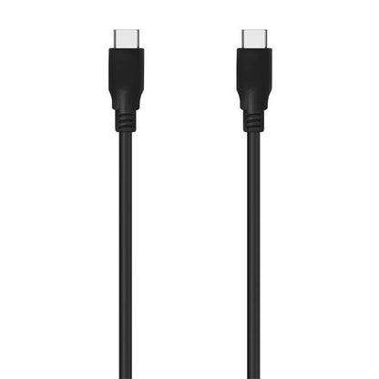 Cabo Aisens USB 3.2 GEN2X2 20GBPS 8K@30Hz 5A 100W E-Marker - Type c USB-C/M-USB-C/M - 2,0m - Preto