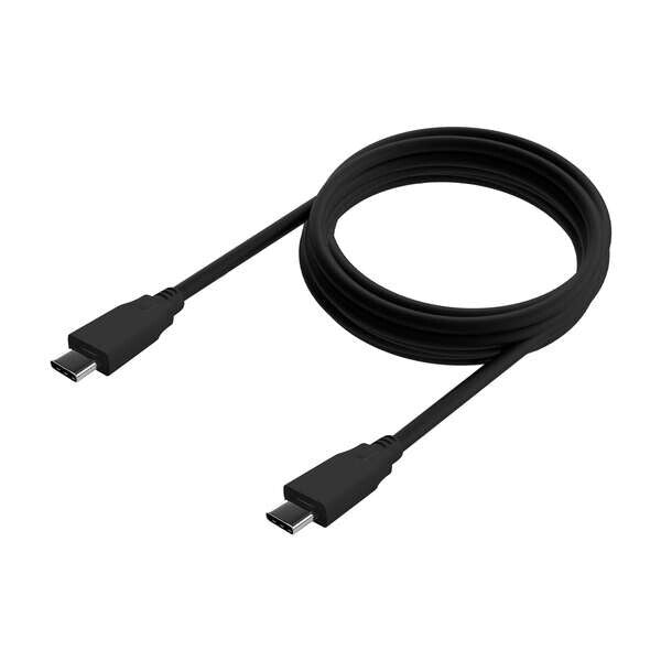 Cabo Aisens USB 3.2 GEN2X2 20GBPS 8K@30Hz 5A 100W E-Marker - Type c USB-C/M-USB-C/M - 2,0m - Preto