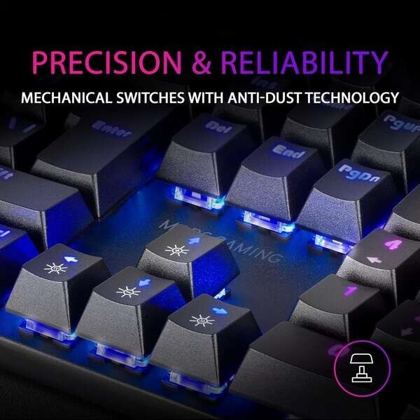 Teclado Mecânico Mars Gaming MK422