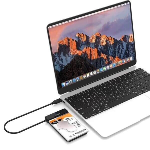 Aisens Adaptador ASE-25C04B SATA a USB-C