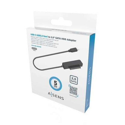 Aisens Adaptador ASE-25C04B SATA a USB-C