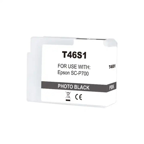 Tinteiro Compatível Epson T46S1 Preto Fotográfico - C13T46S100