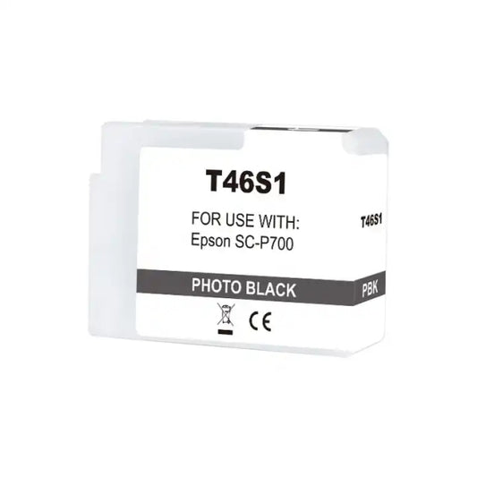 Tinteiro Compatível Epson T46S1 Preto Fotográfico - C13T46S100