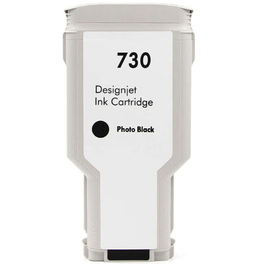 Tinteiro Compatível HP 730 Preto Fotográfico - P2V73A/P2V67A
