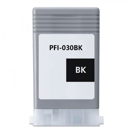 Tinteiro Compatível de Tinta Pigmentada Canon PFI030 Preto - 3489C001