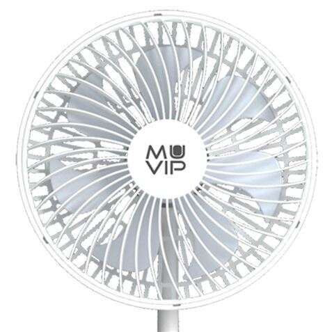 Ventilador de Pinça Portátil Muvip 15cm Diâmetro – 4 Velocidades
