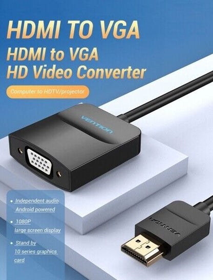 Adaptador HDMI para VGA M/H 15cm