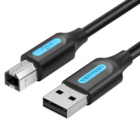 Vention COQBD cabo para Impresora USB Tipo-B Macho - USB Macho 0,5m Preto