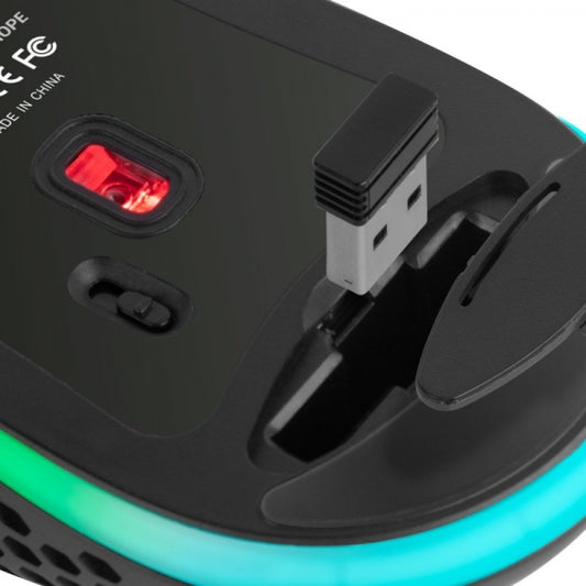 Mars Gaming MMW3 Rato Gaming Sem Fios RGB Flow 3200DPI Preto