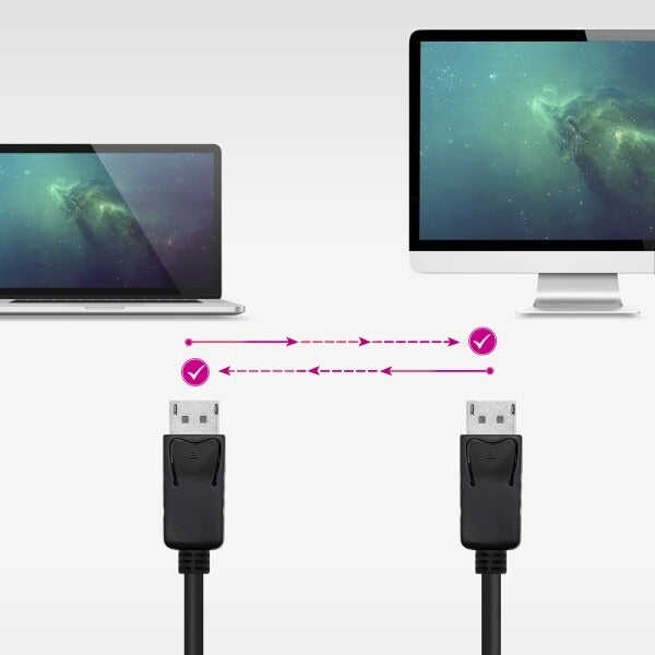 Cabo Displayport Nanocable 1.2 CCS DP/M-DP/M - 1M 4K