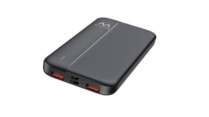 Powerbank Ewent EW1161 - 10000Mah - 22.5W PD y QC - USB-A, USB-C