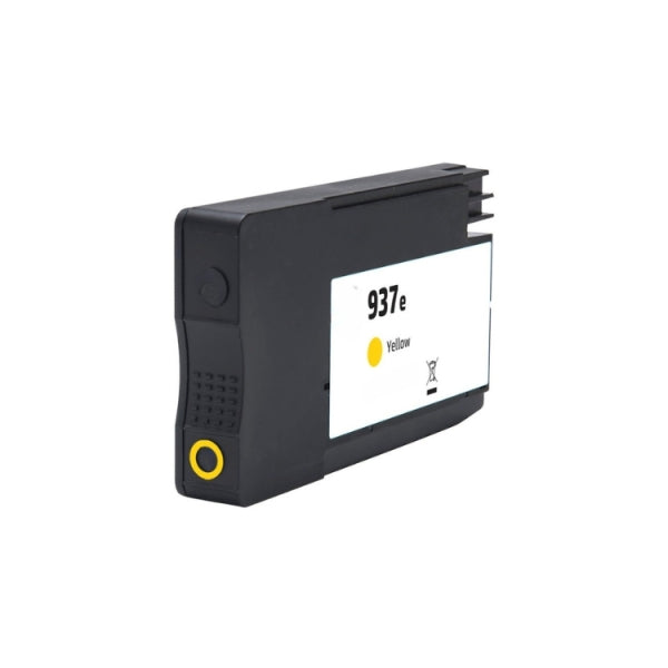 Tinteiro Compatível de Tinta Pigmentada HP 937e XL Amarelo - 4S6W8NE/4S6W4NE