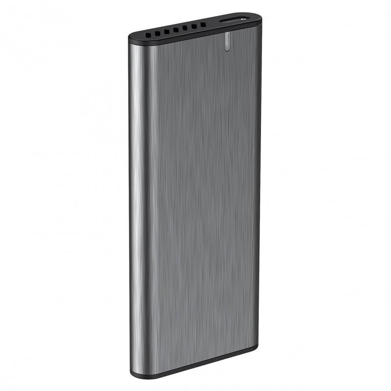 Aisens Caixa Externa M.2 (NGFF) SSD M.2 SATA USB-C 3.1 Cinzenta