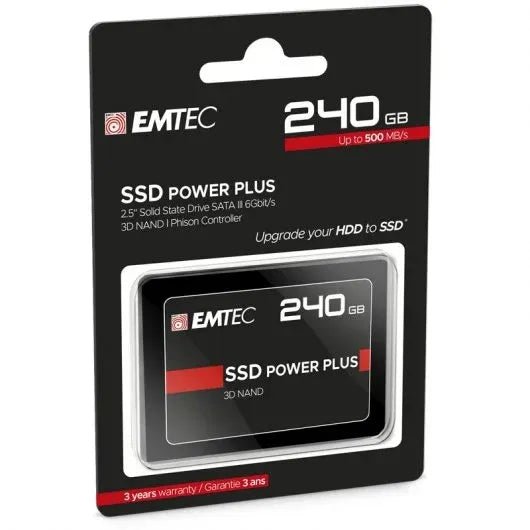 Disco SSD Emtec X150 Power Plus 2.5" 240GB SATA 3
