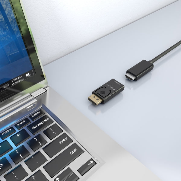 Aisens adaptador DisplayPort a HDMI - DP/M - HDMI/H - 4K30Hz - Color Negro