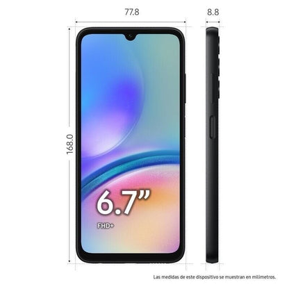 Smartphone Samsung Galaxy A05s 4GB/ 64GB/ 6.7"/ Preto