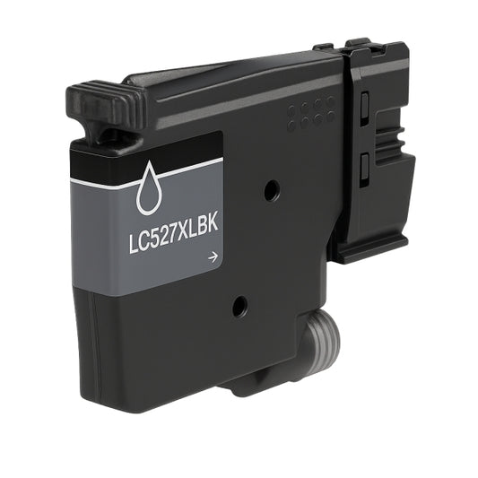 Tinteiro Compatível de Tinta Pigmentada Brother LC527XL Preto - LC527XLBK/LC527BK