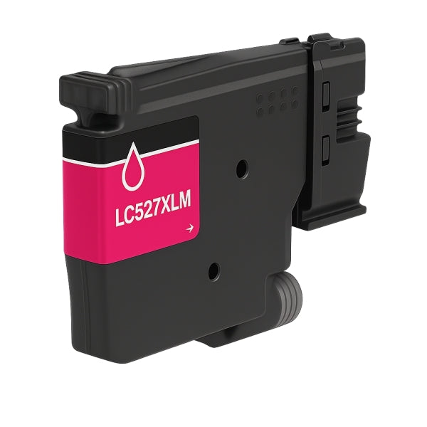 Tinteiro Compatível de Tinta Pigmentada Brother LC527XL Magenta - LC527XLM/LC527M