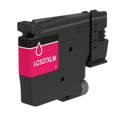Tinteiro Compatível de Tinta Pigmentada Brother LC527XL Magenta - LC527XLM/LC527M