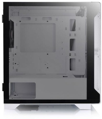 Caixa Micro Atx Thermaltake S100 Tg - Ven 120mm Incluido - Cristal Temperado Snow Edition
