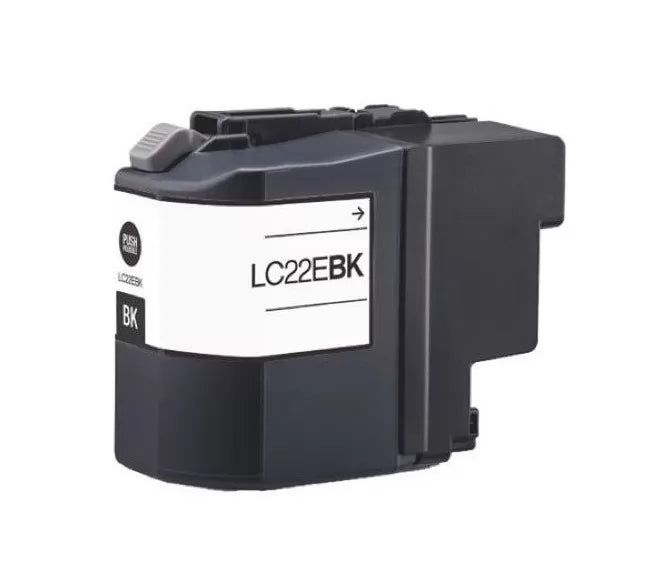 Tinteiro Compatível Brother LC22E Preto