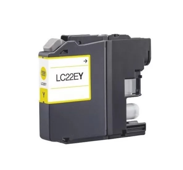 Tinteiro Compatível Brother LC22E Amarelo