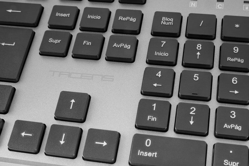 Conjunto Teclado Rato e Tapete Tacens Zenith Combo Pack Preto