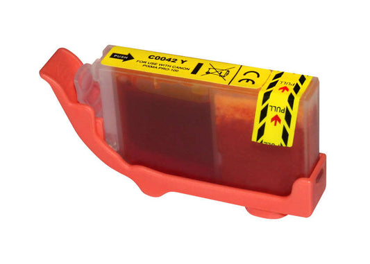 Tinteiro Compatível Canon CLI42 Amarelo - 6387B001
