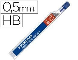 Minas para lapiseira 0.5mm STAEDTLER Mars Micro Carbon HB